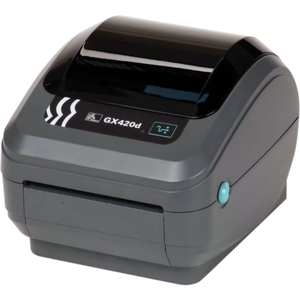 Zebra GX420d Desktop Direct Thermal Printer - Monochrome - Label Print - Ethernet - USB - Serial - US