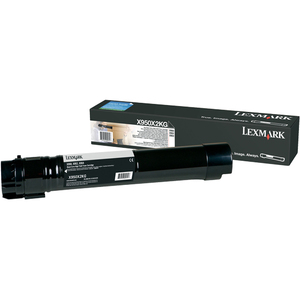 Toner Lexmark Noir pour X950/X952/X954 38 000 pages - LRP - X950X2KG