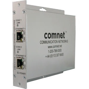 ComNet 100Mbps Ethernet-over-Coax Single / Dual Channel