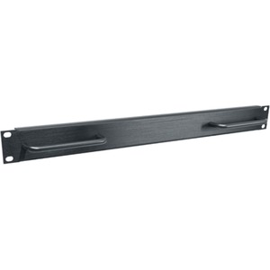 Middle Atlantic Blank Panel, 1 RU, Aluminum, Flanged w/Handles