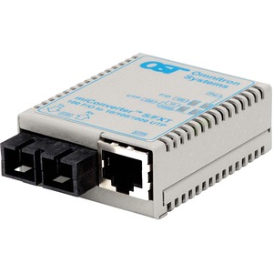 miConverter/S 10/100 Ethernet Fiber Media Converter RJ45 SC Multimode 5km