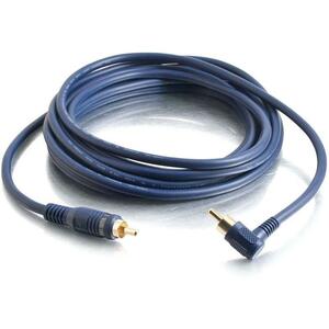 C2G 25ft Velocity Right Angled Subwoofer Cable