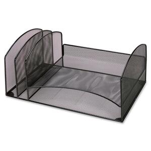 Lorell Steel Mesh Letter Tray Desktop Organizer