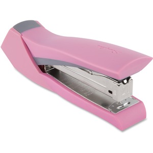 Stapler, Smooth Grip, 20 Sheet, 210 Staple Cap.,NBCF,Pink