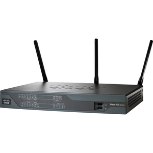 Cisco 891W Wi-Fi 4 IEEE 802.11n Wireless Integrated Services Router - Refurbished