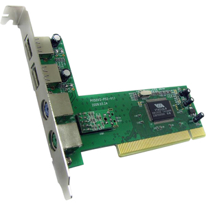 Inland USB 2.0 and PS/2 Serial Combo PCI Card