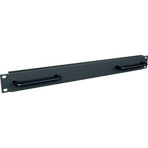 Middle Atlantic 1RU Blank Rack Panel - Steel & Flanged with Handles