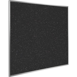 Recycled Rubber Tackboard - Surface: Confetti, Size: 48 x 48