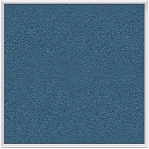 Viva Vinyl Tackboard - Size: 4' x 5', Color: Silver