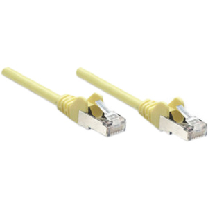 Intellinet Network Solutions Cat6 UTP Network Patch Cable, 100 ft (30 m), Yellow