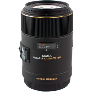 Sigma - 105 mm - f/22 - f/2.8 - Macro Fixed Lens for Nikon F