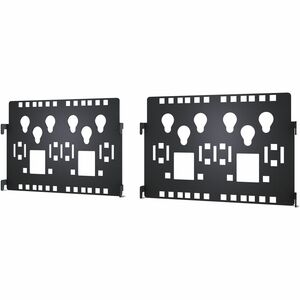 APC NetShelter Cable Management, Connector Accessory Bracket, for 10" Wide double-sided Vertical Cable Manager, Set of 2