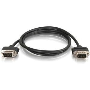 C2G 50ft CMG-Rated DB9 Low Profile Cable M-M