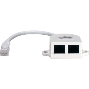 QVS 350MHz CAT5e/RJ45 Male to 2 Female Splitter Cable