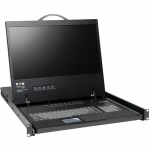 Tripp Lite by Eaton B040-008-19 LCD Rack Console KVM Switch - Black - TAA Compliant