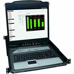 Tripp Lite by Eaton NetDirector B020-U16-19-K LCD Rack Console KVM Switch - TAA Compliant