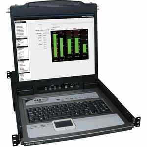 Tripp Lite by Eaton NetDirector B020-U08-19-K LCD Rack Console KVM Switch - TAA Compliant