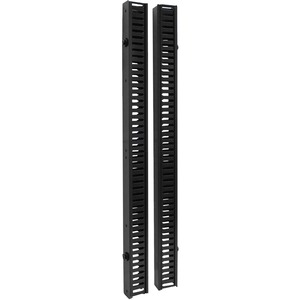Tripp Lite by Eaton SRCABLEDUCTVRT Cable Organizer - Black