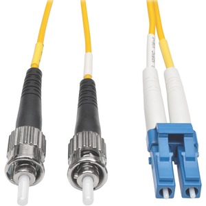 Tripp Lite 50M Duplex Singlemode 9/125 Fiber Optic Patch Cable LC/ST 164' 164ft 50 Meter