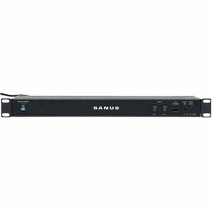 Sanus Component Series Rack Mount Power Supply - For AV Racks - Black