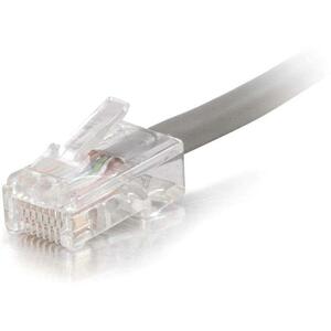 C2G 5ft Cat5e Non-Booted Unshielded (UTP) Network Patch Cable (Plenum Rated) - Gray