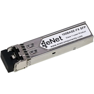 ENET Cisco Compatible GLC-FE-100FX TAA Compliant Functionally Identical 100BASE-FX SFP 1310nm Duplex LC Connector