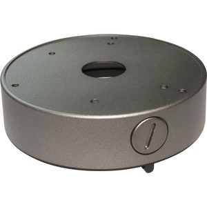 Speco Mounting Box for Security Camera Dome - Silver - TAA Compliant