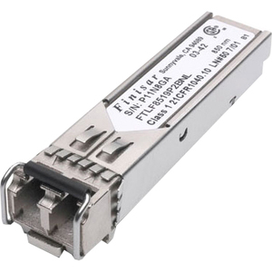 Finisar RoHS 6 Compliant 1GFC/2GFC/GE 850nm -20 to 85C SFP Transceiver