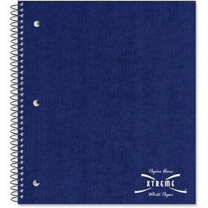 Notebook, 1 Sub, 50 Shts, Col/Margin, 11x8-7/8 , Blue Cvr