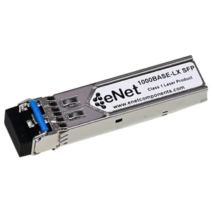 ENET Juniper Compatible EX-SFP-1GE-LX-40K TAA Compliant Functionally Identical 1000BASE-LX SFP 1310nm 10km Duplex LC MMF/SMF