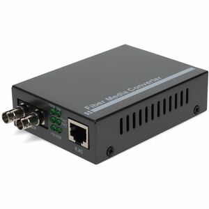 AddOn 10/100/1000Base-TX(RJ-45) to 1000Base-LX(ST) SMF 1310nm 20km Media Converter