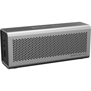 Braven 650 Portable Bluetooth Speaker System - 3 W RMS - Silver