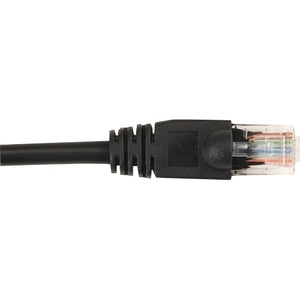 Black Box CAT5e Value Line Patch Cable, Stranded, Black, 2-ft. (0.6-m), 10-Pack