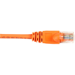 Black Box CAT6 Value Line Patch Cable, Stranded, Orange, 20-ft. (6.0-m), 5-Pack