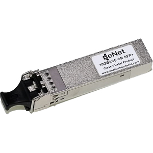 ENET Ruckus (Formerly Brocade) Compatible 10G-SFPP-SR TAA Compliant Functionally Identical 10GBASE-SR SFP+ 850nm Duplex LC Connector