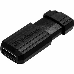 Verbatim 16GB Pinstripe USB Flash Drive - Black