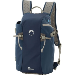 Lowepro Flipside Sport Carrying Case (Backpack) Camera, Accessories, Tripod, Bottle, Lens, Camera Flash, Monopod, Cable, Memory Card - Galaxy Blue, Light Gray