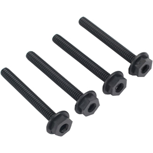 DU-BRO 1/4-20 x 2" Nylon Wing Bolts (QTY/PKG: 4 )