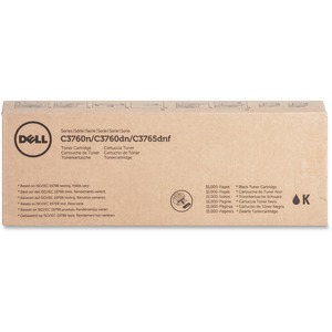 Dell Original Laser Toner Cartridge - Black - 1 Each