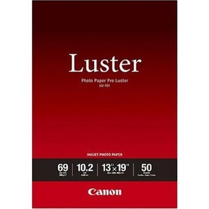 Canon Photo Paper Pro Luster LU-101 13x19 -50 Sheets- Free w/ Select Canon Printers