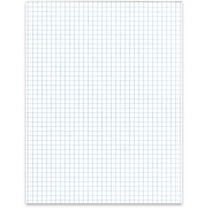 Roaring Spring Gum Pad White 8.5x11 50 Sht 4x4 Quad
