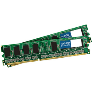 AddOn AA160D3N/2G x2 JEDEC Standard 4GB (2x2GB) DDR3-1600MHz Unbuffered Dual Rank 1.5V 240-pin CL11 UDIMM