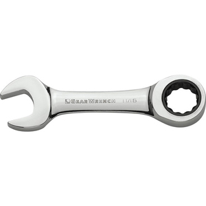 GearWrench 3/8" Stubby Combination Ratcheting Wrench SAE