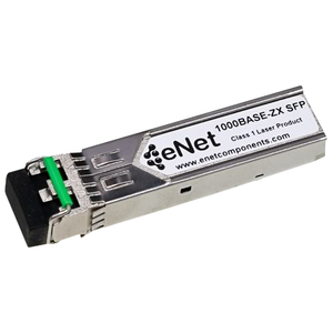 ENET 3Com Compatible 3CSFP97 TAA Compliant Functionally Identical 1000BASE-ZX SFP 1550nm Duplex LC Connector