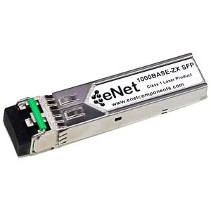 ENET Extreme Compatible 10053 TAA Compliant Functionally Identical 1000BASE-ZX SFP 1550nm Duplex LC Connector