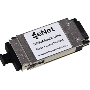 ENET Ruckus (Formerly Brocade) Compatible E1G-SX TAA Compliant Functionally Identical 1000BASE-SX GBIC 850nm Duplex SC Connector