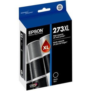 Epson 273XL, Black Ink Cartridge, High Capacity (T273XL020)