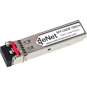 Cisco Compatible CWDM-SFP-1590 - Functionally Identical 1000BASE-CWDM SFP 1590nm 120km Duplex LC Connector