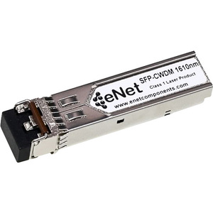 Cisco Compatible CWDM-SFP-1610 - Functionally Identical 1000BASE-CWDM SFP 1610nm 120km Duplex LC Connector