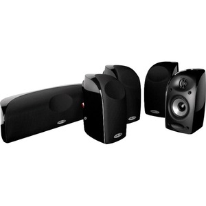 Polk Blackstone TL250 Shelf Mount, Wall Mountable, Stand Mountable 5.0 Speaker - 125 W RMS - Black